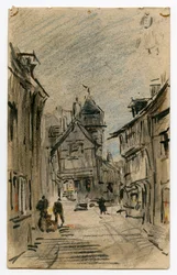 Zeichnung von Louis-Marie Faudacq